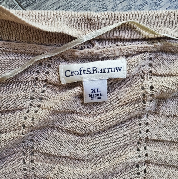 Tan Croft and borrow cardigan - Picture 3 of 7